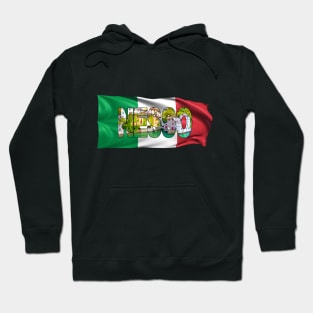 NESSO - Lake Como - Italy with Flag Hoodie